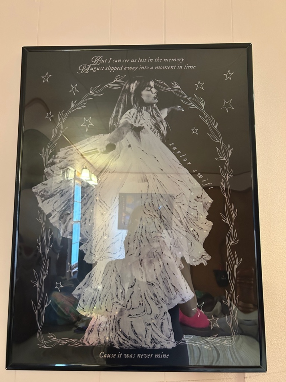Taylor Swift Folklore official August Lithograph poster